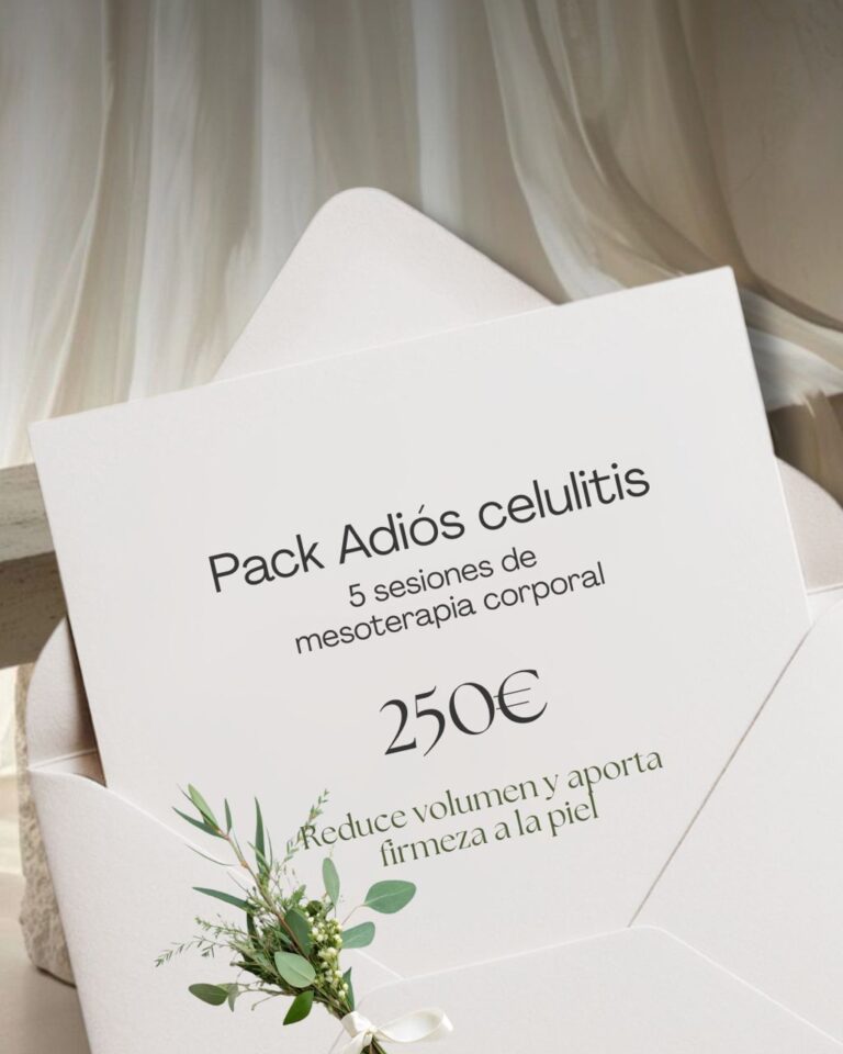 Promocion Dra Dulce celulitis